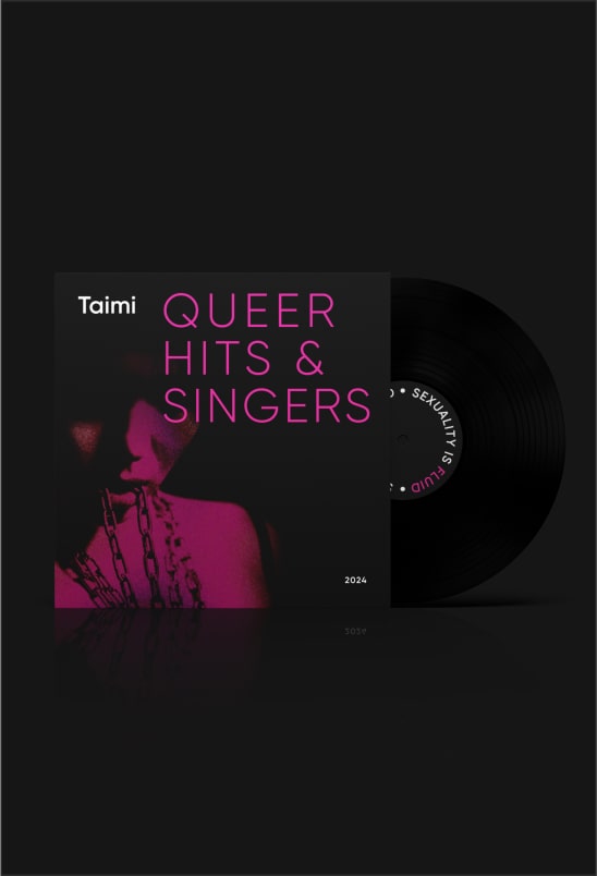 Vinyl “Queer hits & singers”