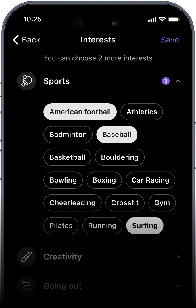 Share Your Interests