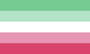 Abrosexual flag