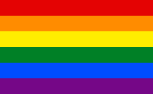 The rainbow flag