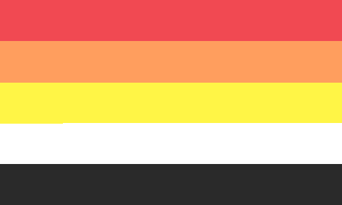 Lithosexual flag