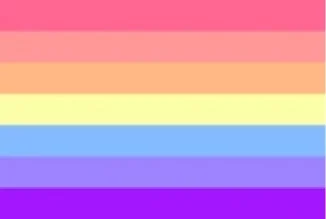 Blank version of the xenogender flag