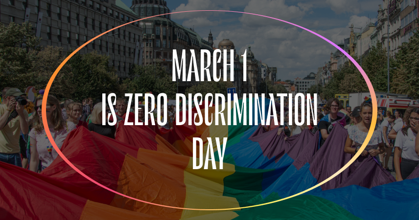 March 1 is Zero Discrimination Day