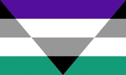 Alternate aegosexual flag
