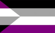 Alternate version of the aegosexual flag