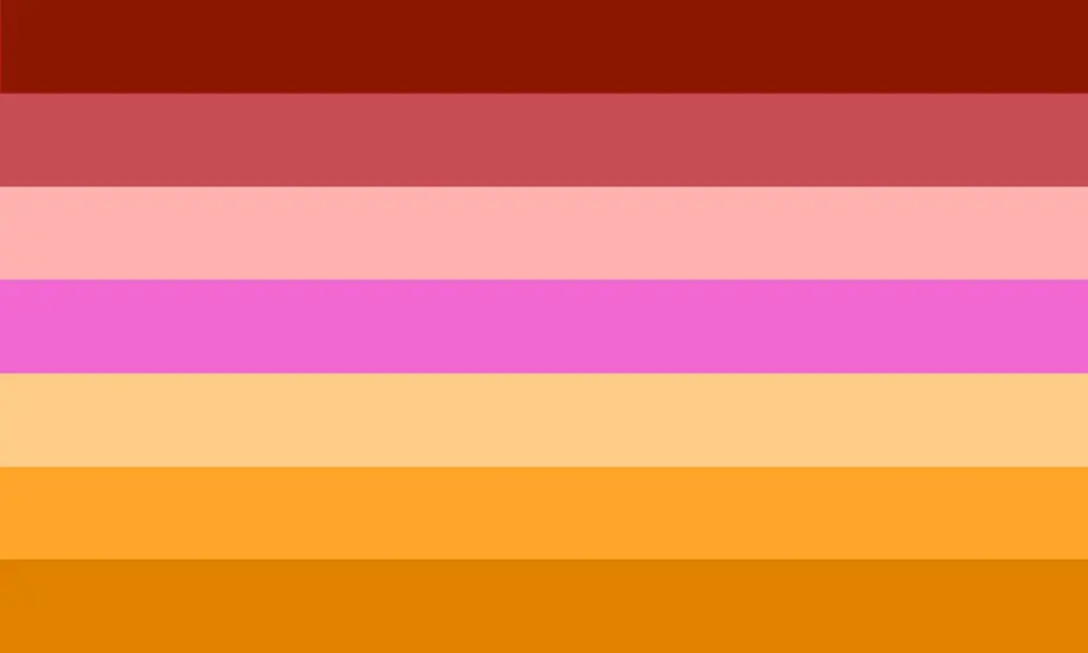 Alternate gynesexual flag by ThatOneKnows