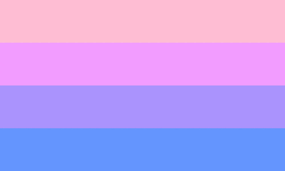 Alternate gynesexual flag by QueerVexillology