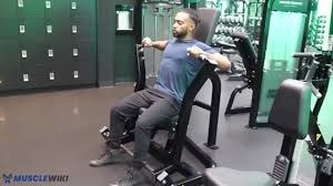 MuscleWiki - Machine Chest Press - Chest
