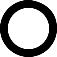 Alternate agender symbol 2