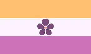 sapphic flag that is inclusive of nonbinary people credit: LGBTQ+ Wiki