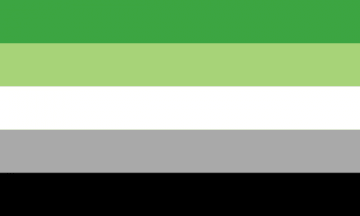 aromantic flag credit: University of British Columbia
