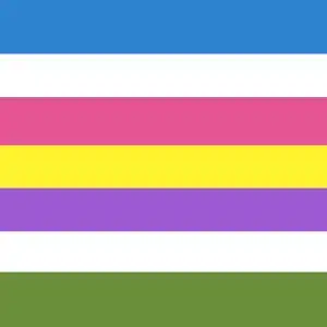 Queer cishet flag by enb-ab-y