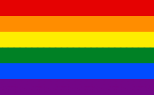 LGBTQ+ rainbow flag