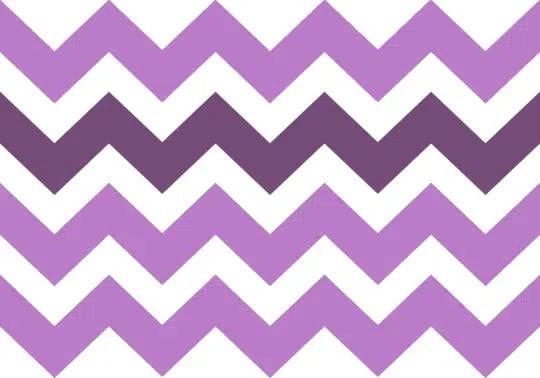 Original queer chevron flag