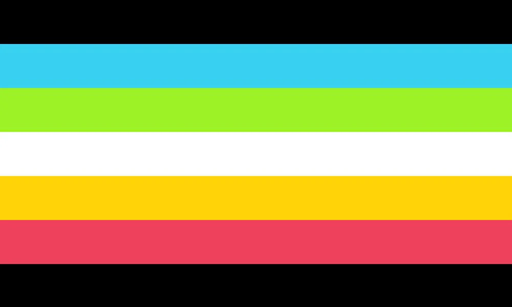Simplified queer flag