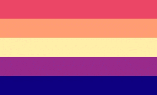 Another variant of the queer flag