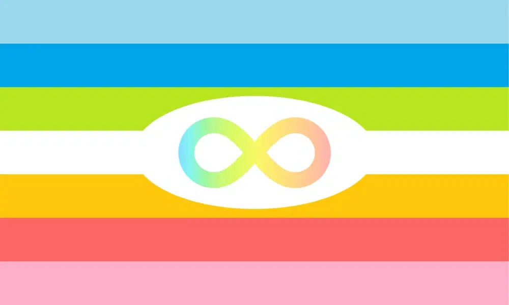 Neuroqueer flag