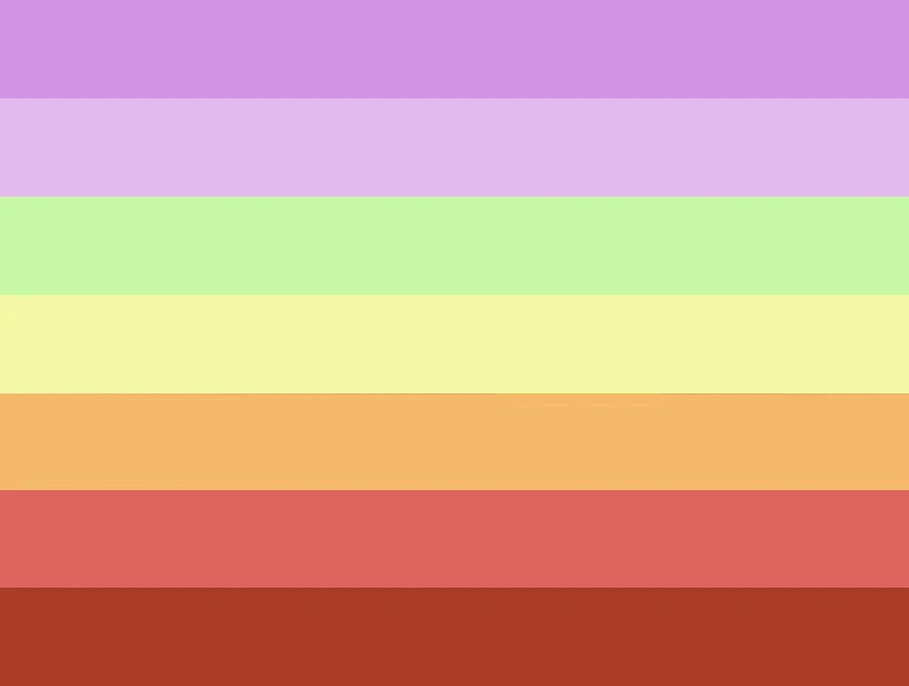 He/him lesbian flag