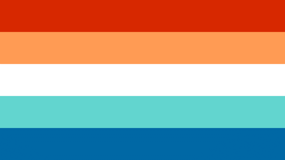 He/him lesbian flag by placecalledmars