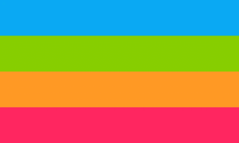 Alternate panromantic flag