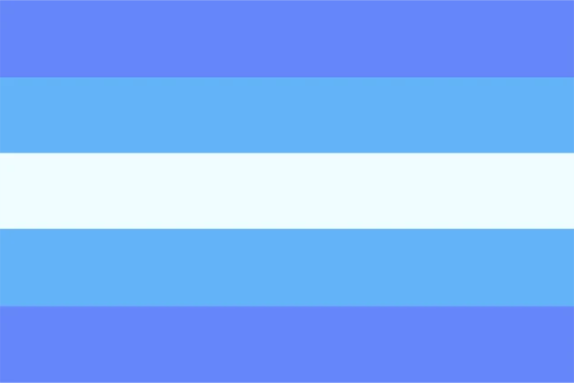 Alternate transmasculine flag by unknown reddit user