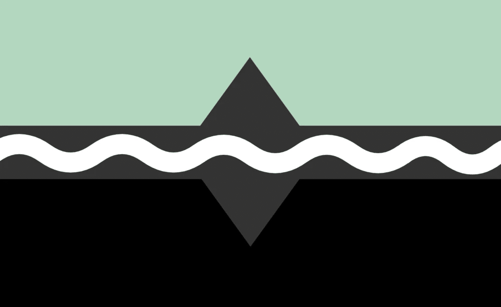 Alternate cassgender flag by Neptunianfluxi.rian