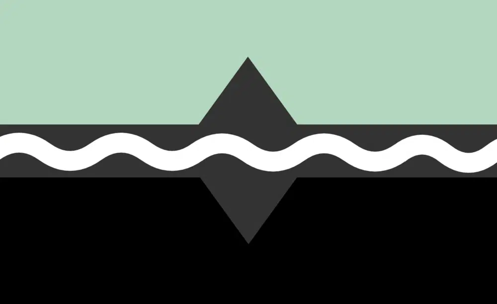 Alternate cassgender flag by Neptunianfluxi.rian