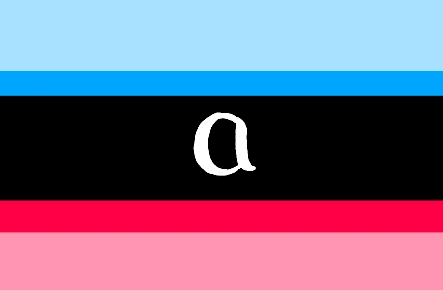 Another version of the ambiamorous flag