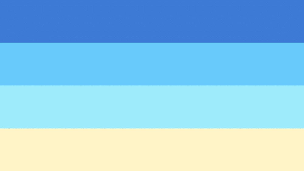 Four stripe version of the flag