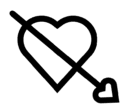 Cupioromantic symbol