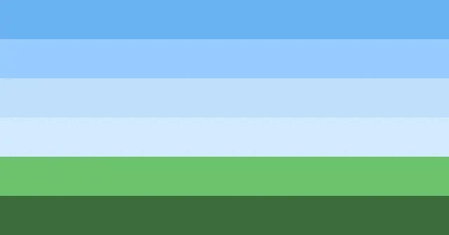 Alternate androsexual flag by Clear.Skyes