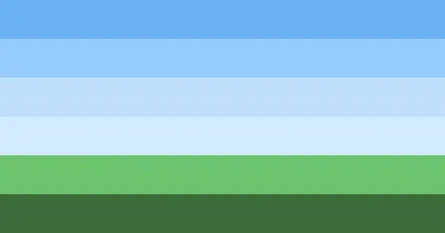 Alternate androsexual flag by Clear.Skyes