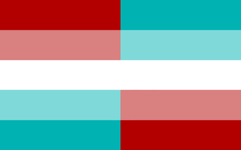 An alternative version of the mirror pronomial flag