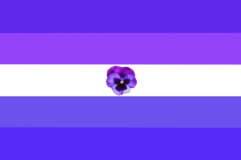 Midnight sapphic flag by @wintermidnight_