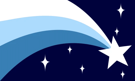 An outdated original flag