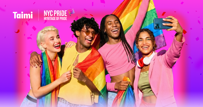 Taimi x NYC Pride: For All of Us